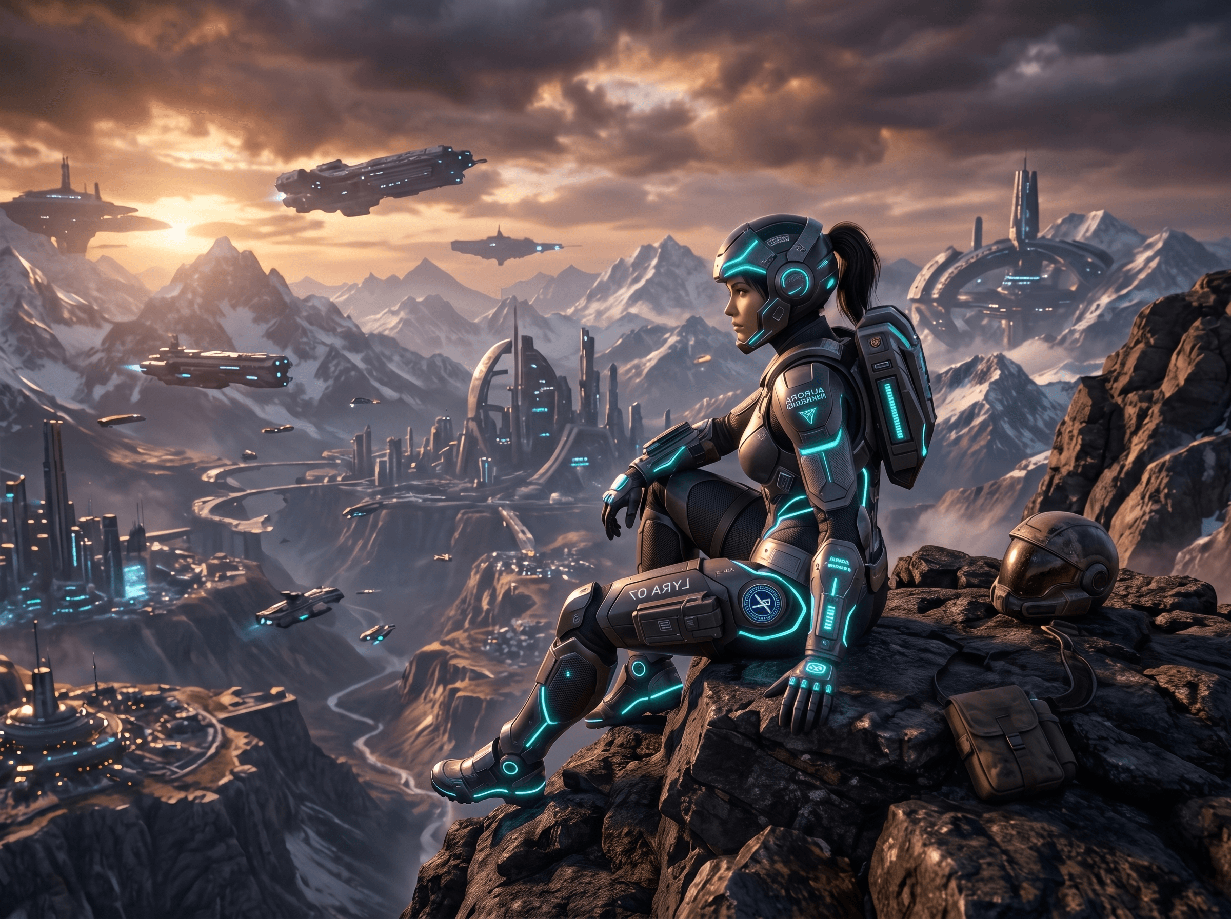 DEPINFER cloud-streamed game character background